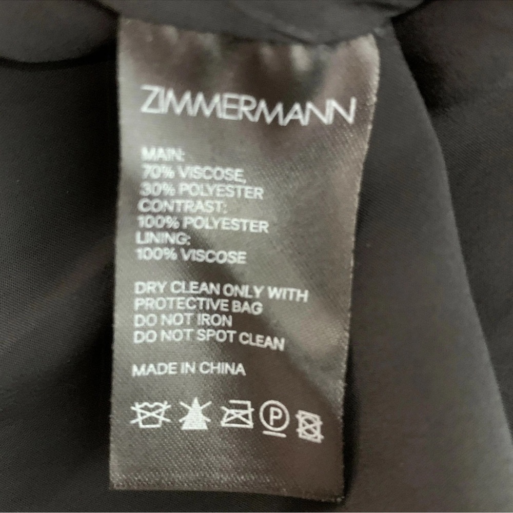 Zimmermann Black Pleated Maxi Skirt - Picture 2 of 3